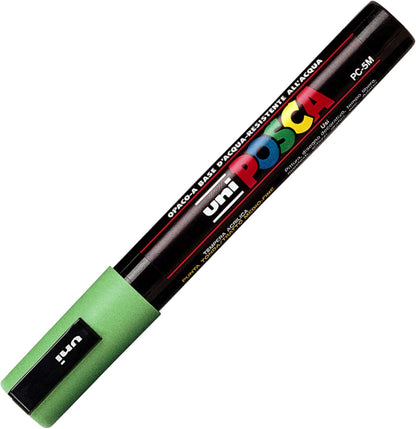 Posca Uni Marker PC-5M Pack of 6, Light Green