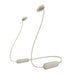 Sony WI-C100 Wireless In-ear Headphones - Up to 25 hours of battery life - Water resistant - Built-in mic for phone calls - Voice Assistant compatible - Reliable Bluetooth® connection