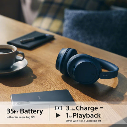 Sony WH-CH720N Noise Cancelling Wireless Bluetooth Headphones - Up to 35 hours battery life and Quick Charge