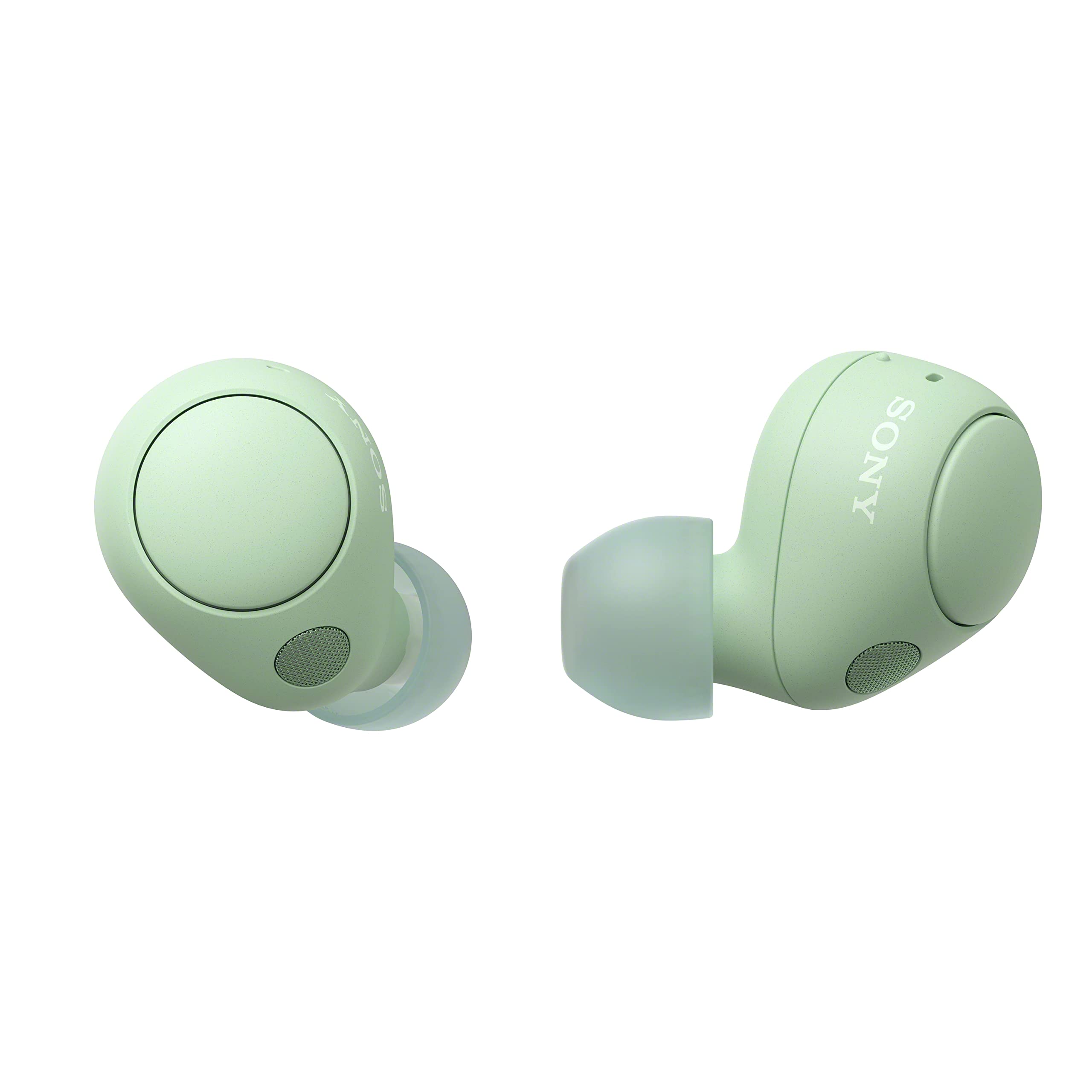 Sony WF-C700N Wireless, Bluetooth, Noise Cancelling Earbuds (Small, Lightweight Earbuds with Multi-Point Connection, IPX4 rating, up to 20 HR battery, Quick Charge, iOS & Android) Sage Green Sage Green Single