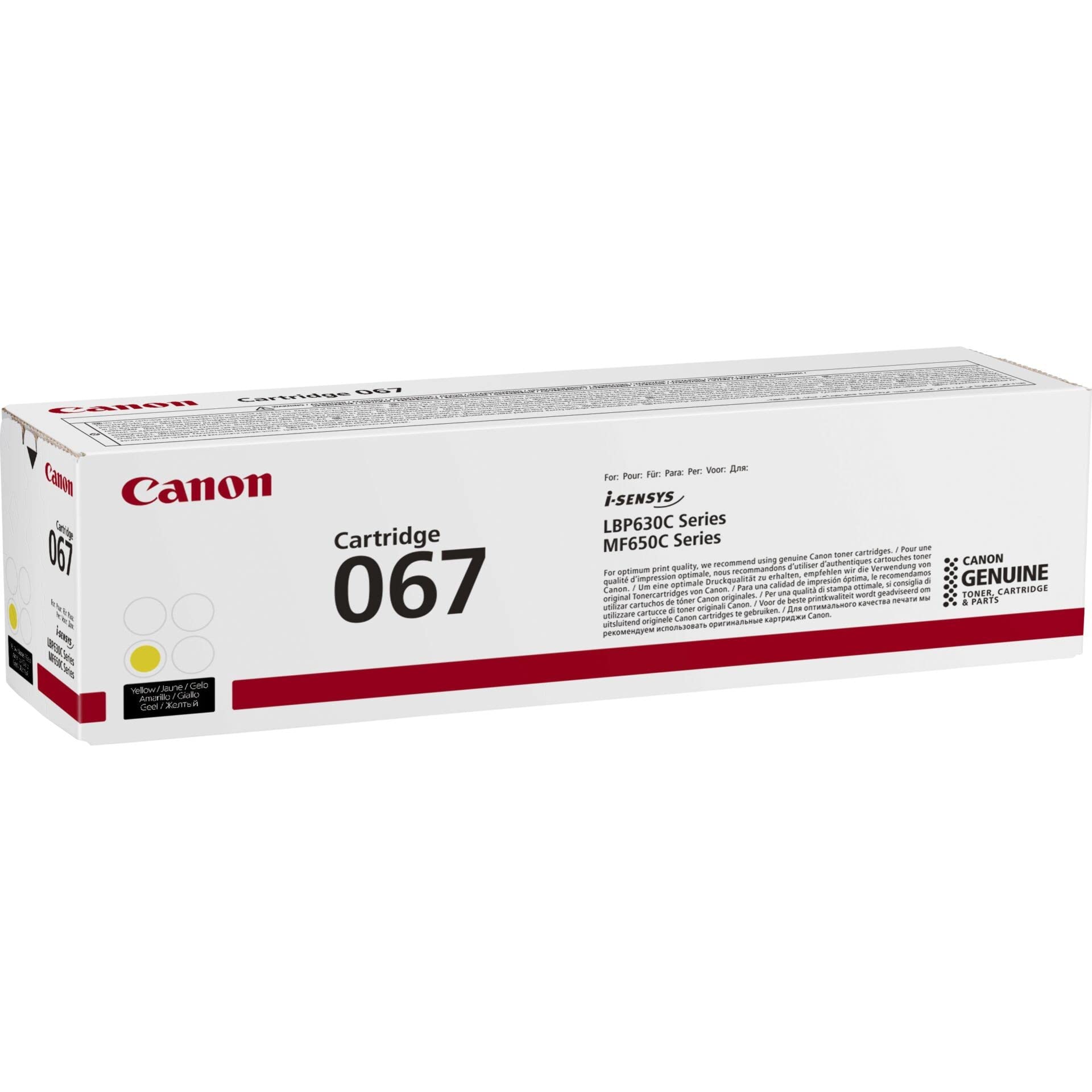 Canon 067 Gelb original Tonerpatrone (5099C002