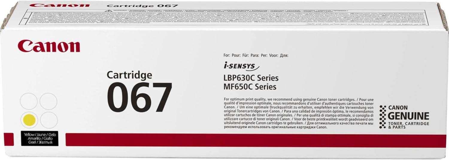 Canon 067 Gelb original Tonerpatrone (5099C002