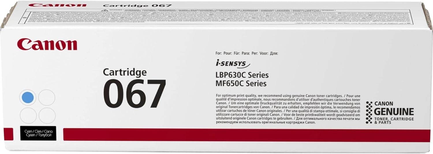 Canon Cartridge 067 Cyan (5101C002
