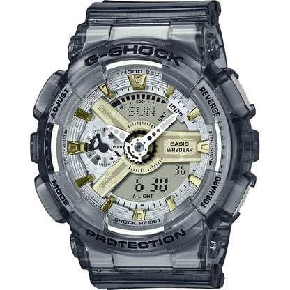 Casio Women Analogue-Digital Quartz Watch with Plastic Strap GMA-S120GS-8AER
