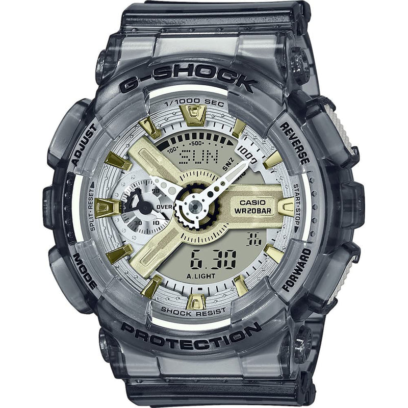 Casio Women Analogue-Digital Quartz Watch with Plastic Strap GMA-S120GS-8AER