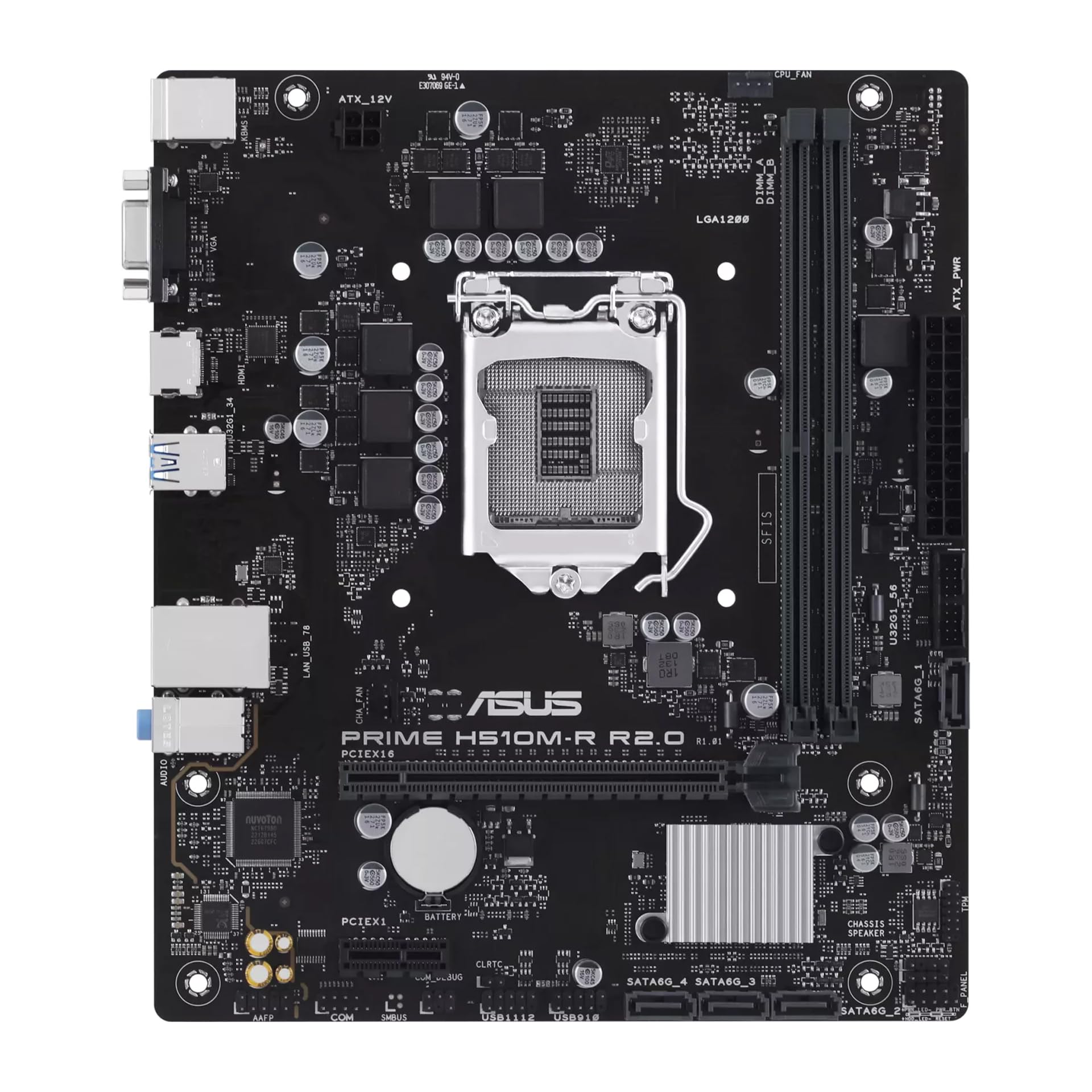 ASUS Prime H510M-R R2.0-SI LGA1200 mATX