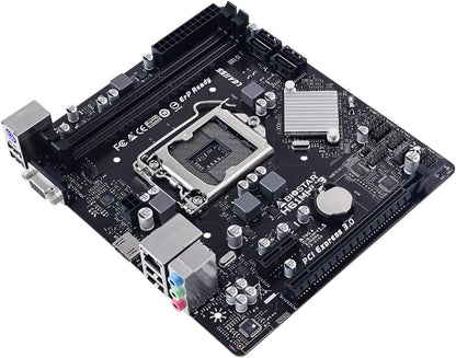 BIOSTAR PC and Laptop Accessories Brand Model Motherboard 1155 H61MHV3 MATX