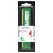 ADATA ADDU1600W8G11-S Memory Module 8 GB 1 x 8 GB DDR3L, 1600 MHz 240-pin DIMM, Green