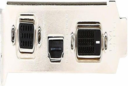 MSI GeForce GT 710 2GD3H LP Graphics Card '2GB DDR3, 954MHz, Low Profile, Low Consumption, VGA, DVI-D, HDMI, HTPC, Silent Passive Fanless Cooling System'