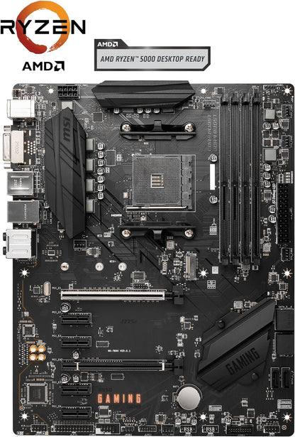 MSI B550 GAMING GEN3 Motherboard, ATX, AM4 - AMD Ryzen 5000 Ready - DDR4 Boost 4400+MHz/OC, PCIe 3.0 x16 Slots, 1 x M.2 Gen3 Slot, 1G LAN