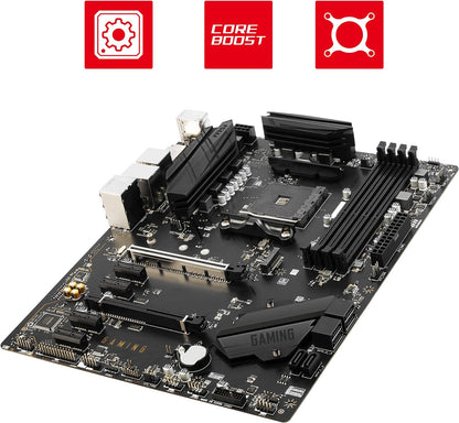 MSI B550 GAMING GEN3 Motherboard, ATX, AM4 - AMD Ryzen 5000 Ready - DDR4 Boost 4400+MHz/OC, PCIe 3.0 x16 Slots, 1 x M.2 Gen3 Slot, 1G LAN