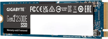 GIGABYTE 1TB M.2 Solid State Drive 2500E G325E1TB (PCIe Gen 3.0 x4/NVMe 1.3)