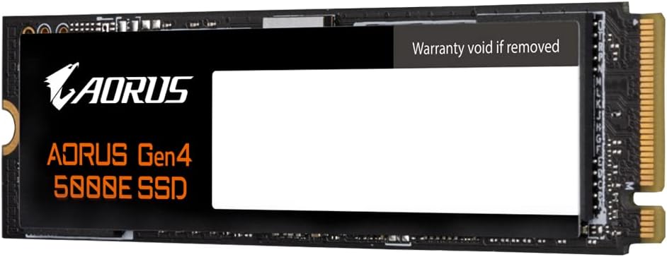 Gigabyte SSD GBT AORUS 5000E M.2 500GB PCIe Gen4x4 2280