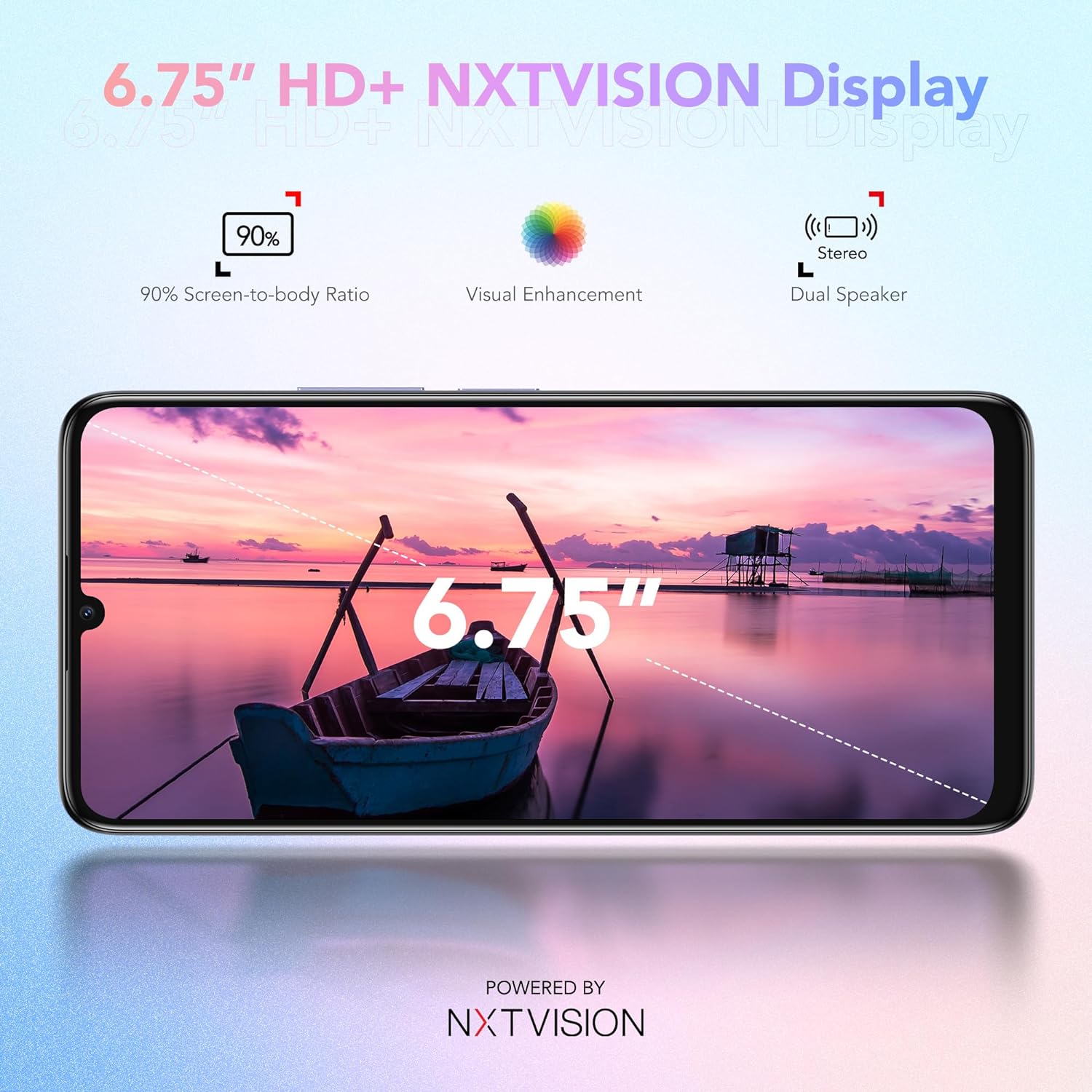 TCL 40 SE 256 GB - Smartphone 6.75 inch (90 Hz, 6 GB - 256 GB, Expandable microSD, Expandable RAM, Dual sim, Camera 50 MP, Battery 5010 mAh, Dual Stereo Speaker, Android 13. King