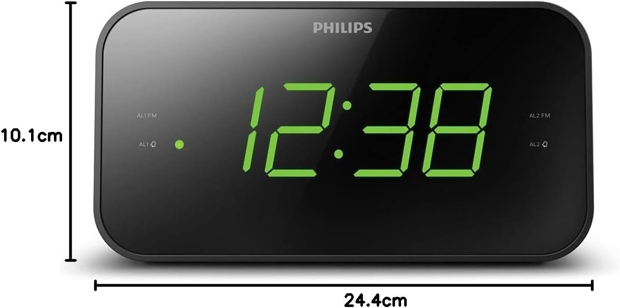 Alarm Clock Philips Black