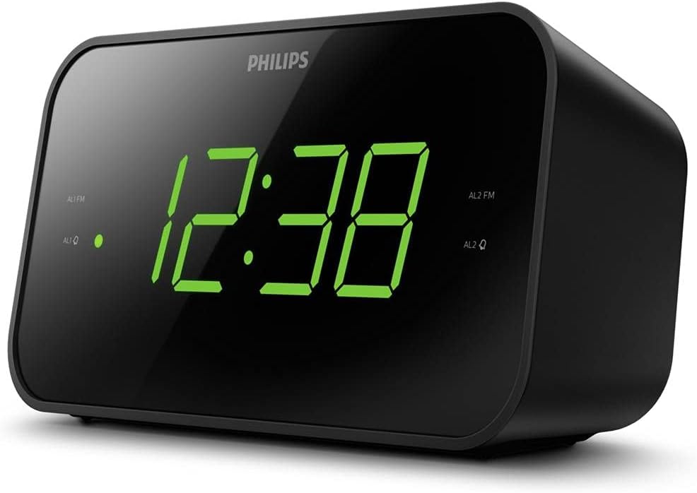 Alarm Clock Philips Black