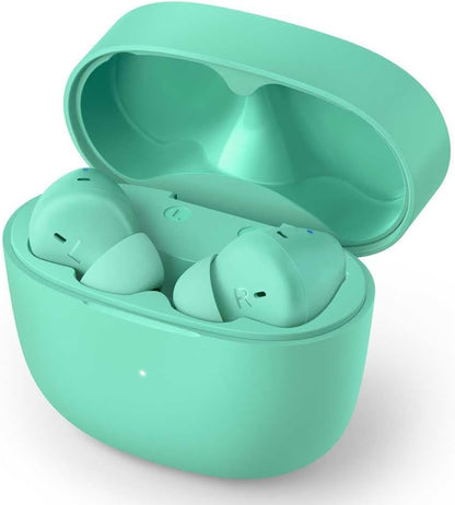 PHILIPS TAT2206GR/00 Earbuds, Adults In Ear Earbuds, Splash and Sweat Resistant, Bluetooth, Up to 18 Hours Play Time, Soft silicone Ear-Tip Covers in 3 Sizes, Built In Mic, Comfortable Fit