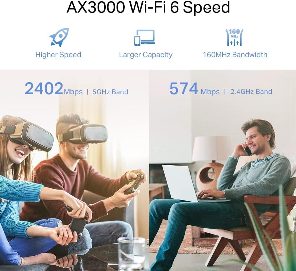 TP-LINK AX3000 Wi-Fi 6 Range Extender