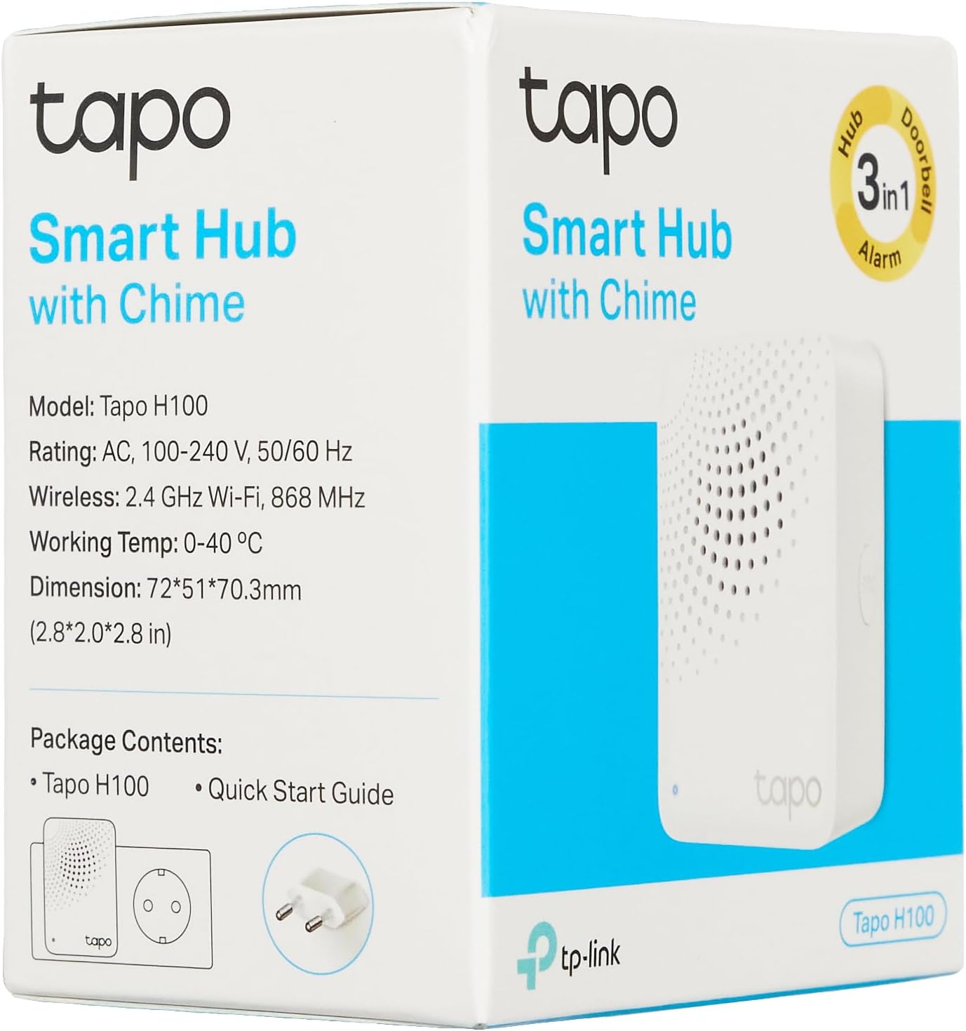 Movement Sensor Tp-Link Tapo H100 White