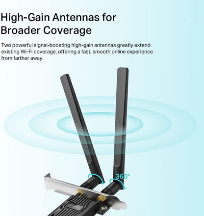 TP-LINK AX1800 PCI Express Adapter