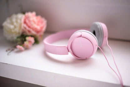 Sony MDRZX110P.AE- Stereo Headphones, Powerful Sound - Pink, 1 Count