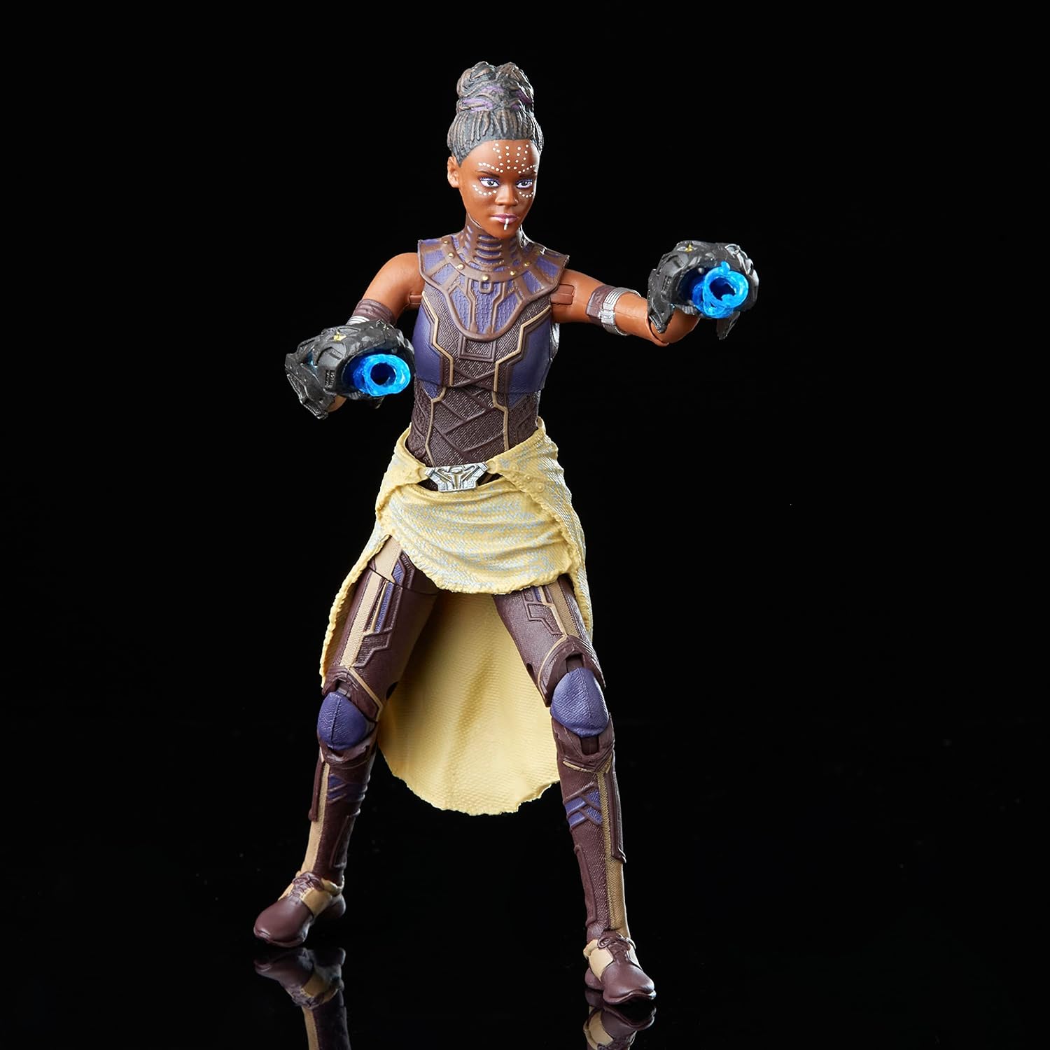 Marvel Legends Series Black Panther Legacy Collection Shuri 6-inch Action Figure Collectible Toy, 2 Accessories, Multicolor (F5975