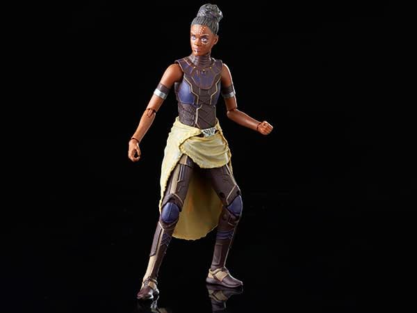 Marvel Legends Series Black Panther Legacy Collection Shuri 6-inch Action Figure Collectible Toy, 2 Accessories, Multicolor (F5975
