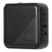 TARGUS APA109GL Accessories 100W GAN Charger Multi Port - with TRAVEL ADAPTERS (Black