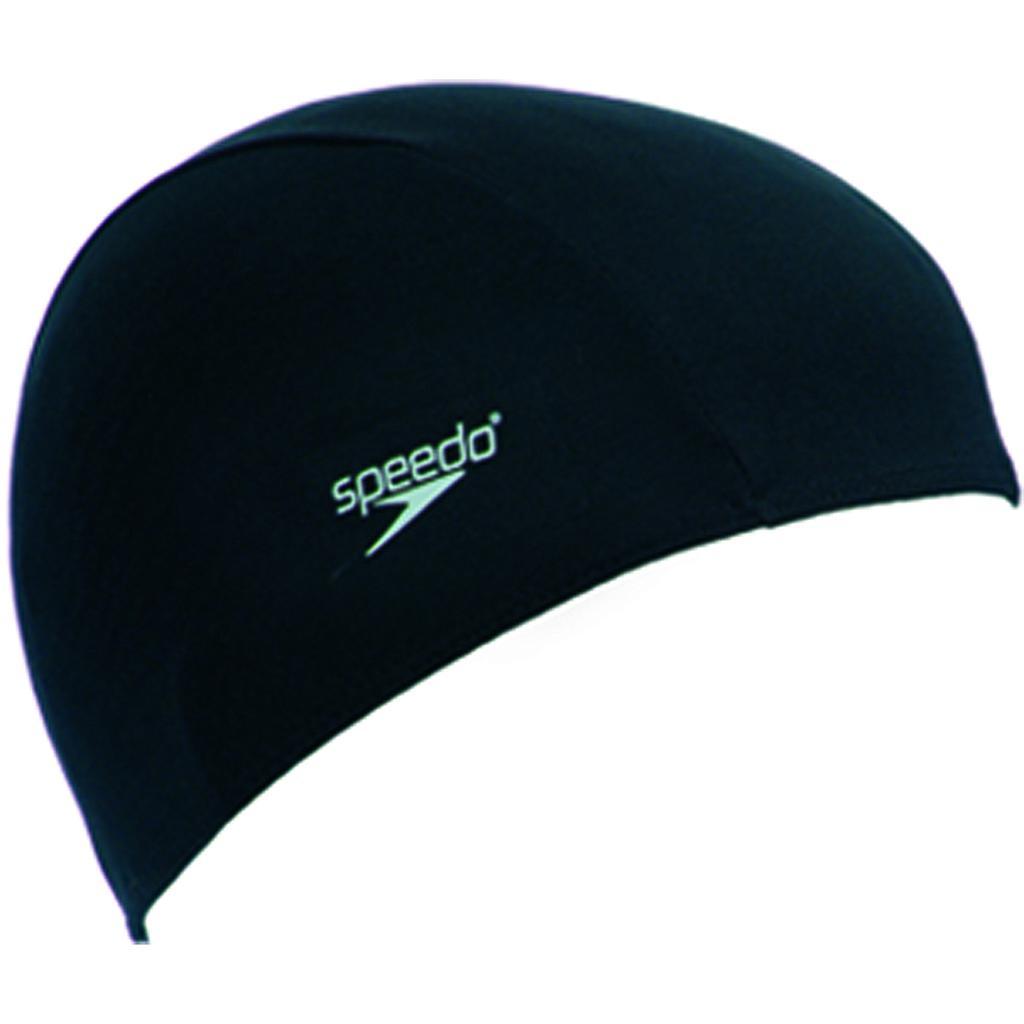 Speedo Polyester Caps Junior Black Junior Black