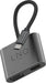 Linq Connects 4in1 4K HDMI Power Adapter met PD, USB-A en VGA – 4K HDMI output, HDMI 2.0, tot 4K/60Hz, USB-C PD charging tot 100W, USB-A data tot 5 Gbps, USB3.2 Gen1 GA poort, tot 2K 60Hz, Grijs