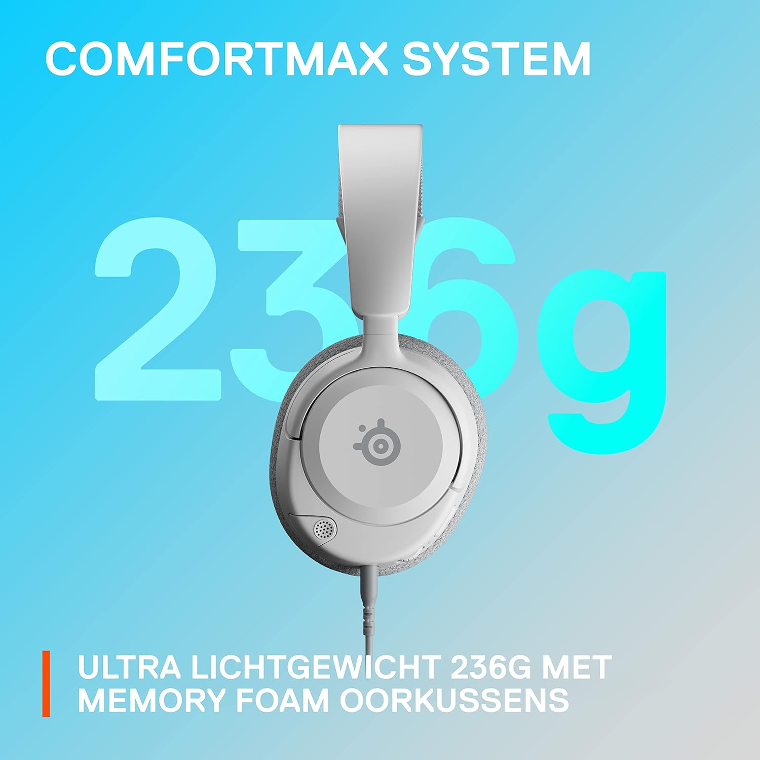 SteelSeries Arctis Nova 1P For PlayStation - Multi-System Gaming Headset — Hi-Fi Drivers — 360° Spatial Audio — AirWeave Memory Foam Ear Cushions — Lightweight — PS5, PS4, PC, Xbox, Switch