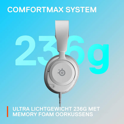 SteelSeries Arctis Nova 1P For PlayStation - Multi-System Gaming Headset — Hi-Fi Drivers — 360° Spatial Audio — AirWeave Memory Foam Ear Cushions — Lightweight — PS5, PS4, PC, Xbox, Switch