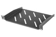 LANBERG Fixed Tray 1U 254X180MM up to 20kg Rack 10" Black