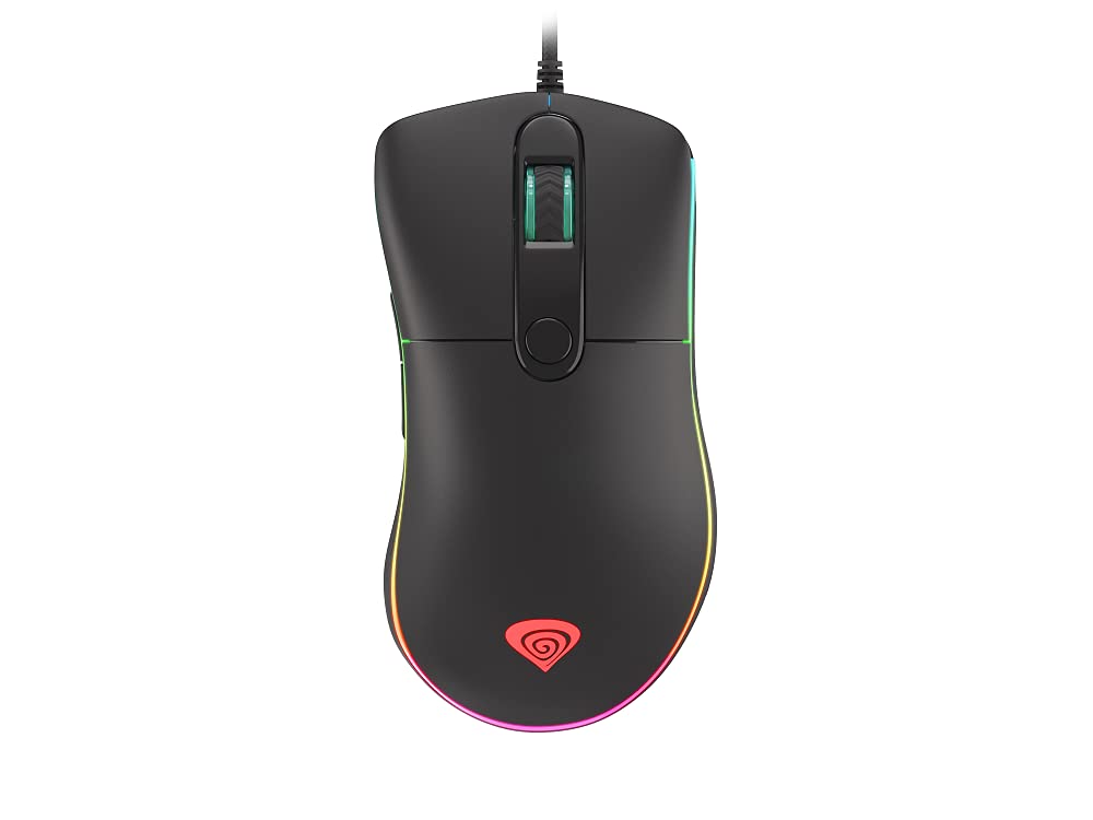 Genesis Gaming Maus KRYPTON 510 RGB kabelgeb. schw
