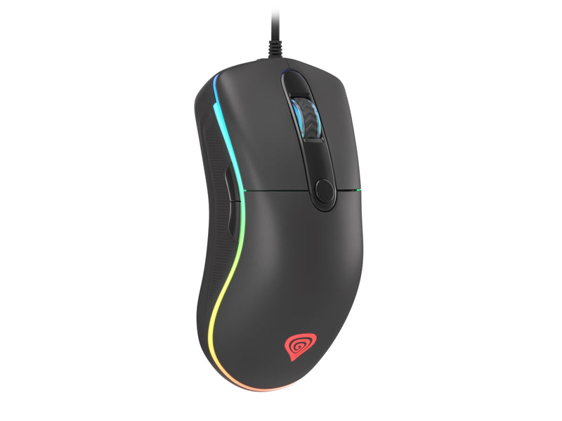 Genesis Gaming Maus KRYPTON 510 RGB kabelgeb. schw