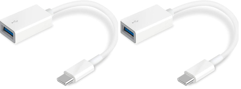TP-Link USB C to USB 3.0 Adapter Super Fast OTG Function Compatible Devices with USB Type C - Adapter with Cable, USB A, USB C (UC400