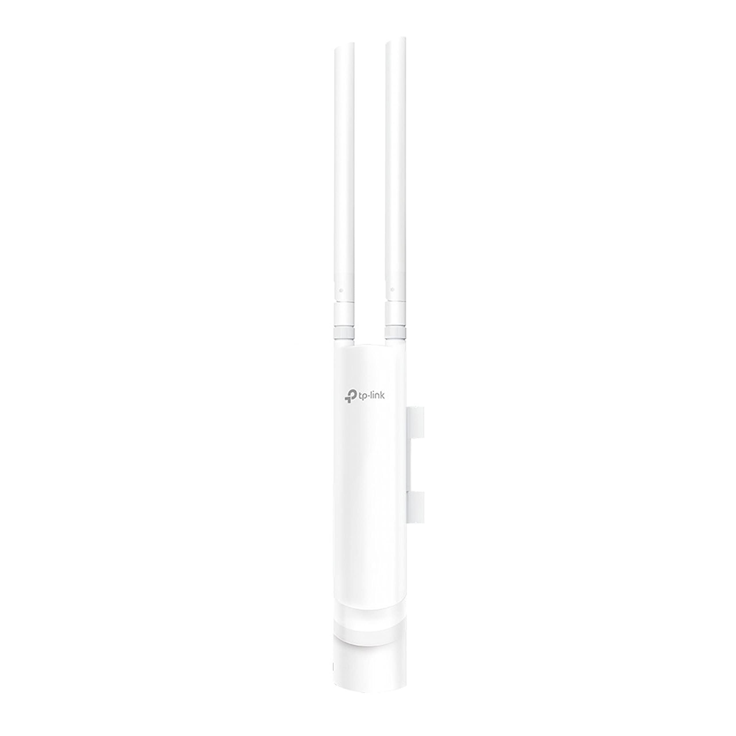 TP-LINK N300 Long Range 11n 2.4G Wireless Outdoor Access Point, IP65 Waterproof, Ideal for Garden Wireless, w/Passive PoE Injector, Flexible Installation, Free EAP Controller Software (EAP110-Outdoor