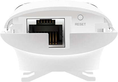 TP-LINK N300 Long Range 11n 2.4G Wireless Outdoor Access Point, IP65 Waterproof, Ideal for Garden Wireless, w/Passive PoE Injector, Flexible Installation, Free EAP Controller Software (EAP110-Outdoor