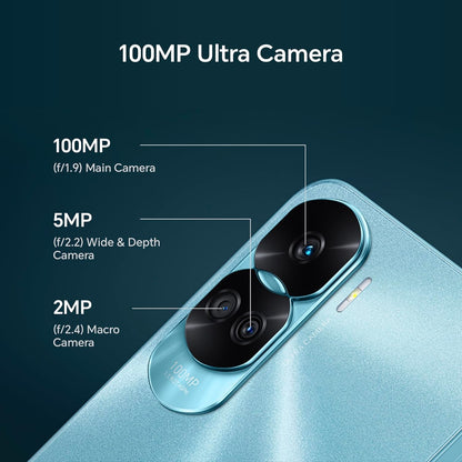 HONOR 90 Lite Smartphone 5G with 100MP Triple Camera, 8+256GB, 6,7” 90Hz Display, 4500mAh, Dual SIM, Android 13
