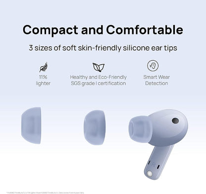 HUAWEI FreeBuds 5i Wireless Earbuds - Noise Cancelling Earphones with Long Lasting Battery Life - Bluetooth and Water Resistant in-ear Headphones with Hi-Res Sound Certified - Isle Blue Freebuds 5i Blue