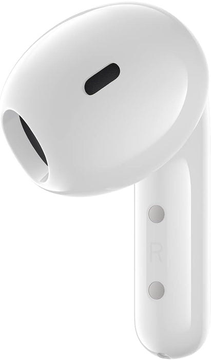 Xiaomi Redmi Buds 4 Lite Lightweight Wireless Headphones with Up to 20 Hours of Battery Life, Bluetooth 5.3, 12 mm Driver, IPX4, White (ES Version + 3 Year Warranty)