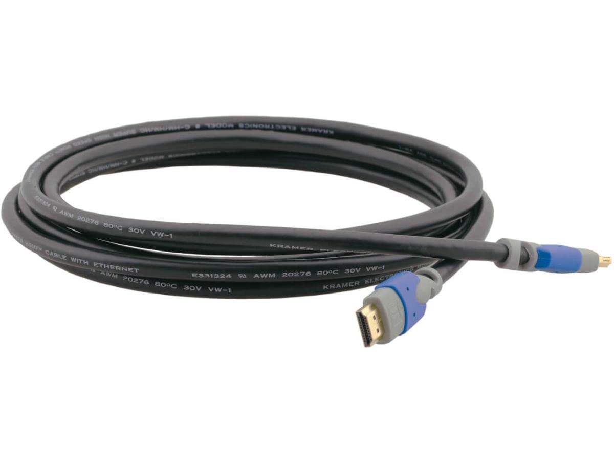 Kramer Electronics HDMI/HDMI, 4.6m Cable HDMI 4,6 m HDMI Tipo A (Estándar) Negro