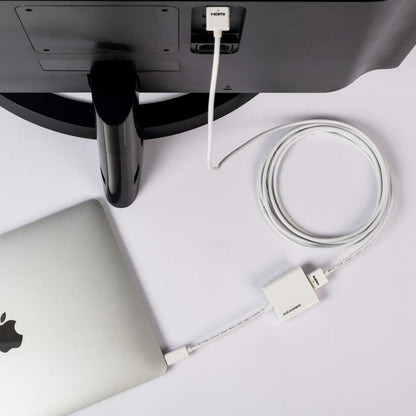 Kramer Electronics ADC-U31C/HF video cable adapter 0.17 m USB C HDMI Type A (Standard) White
