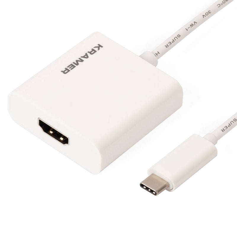 Kramer Electronics ADC-U31C/HF video cable adapter 0.17 m USB C HDMI Type A (Standard) White