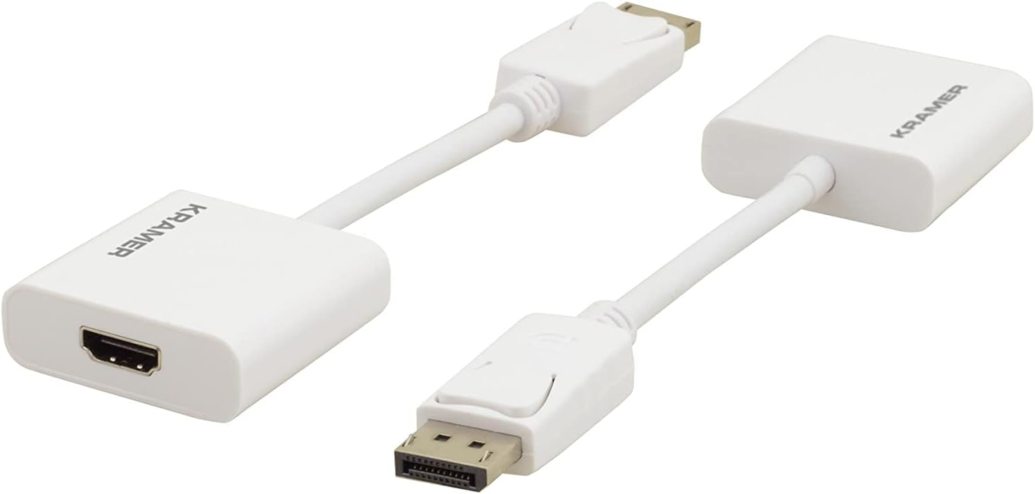 Kramer Electronics ADC-DPM/HF/UHD DisplayPort HDMI Type A Video Cable Adapter (Standard