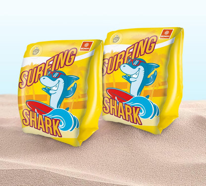Mondo Toys – Surfing Shark - Kinder Aufblasbare Wasserspielzeuge ARM BANDS SURFING SHARK