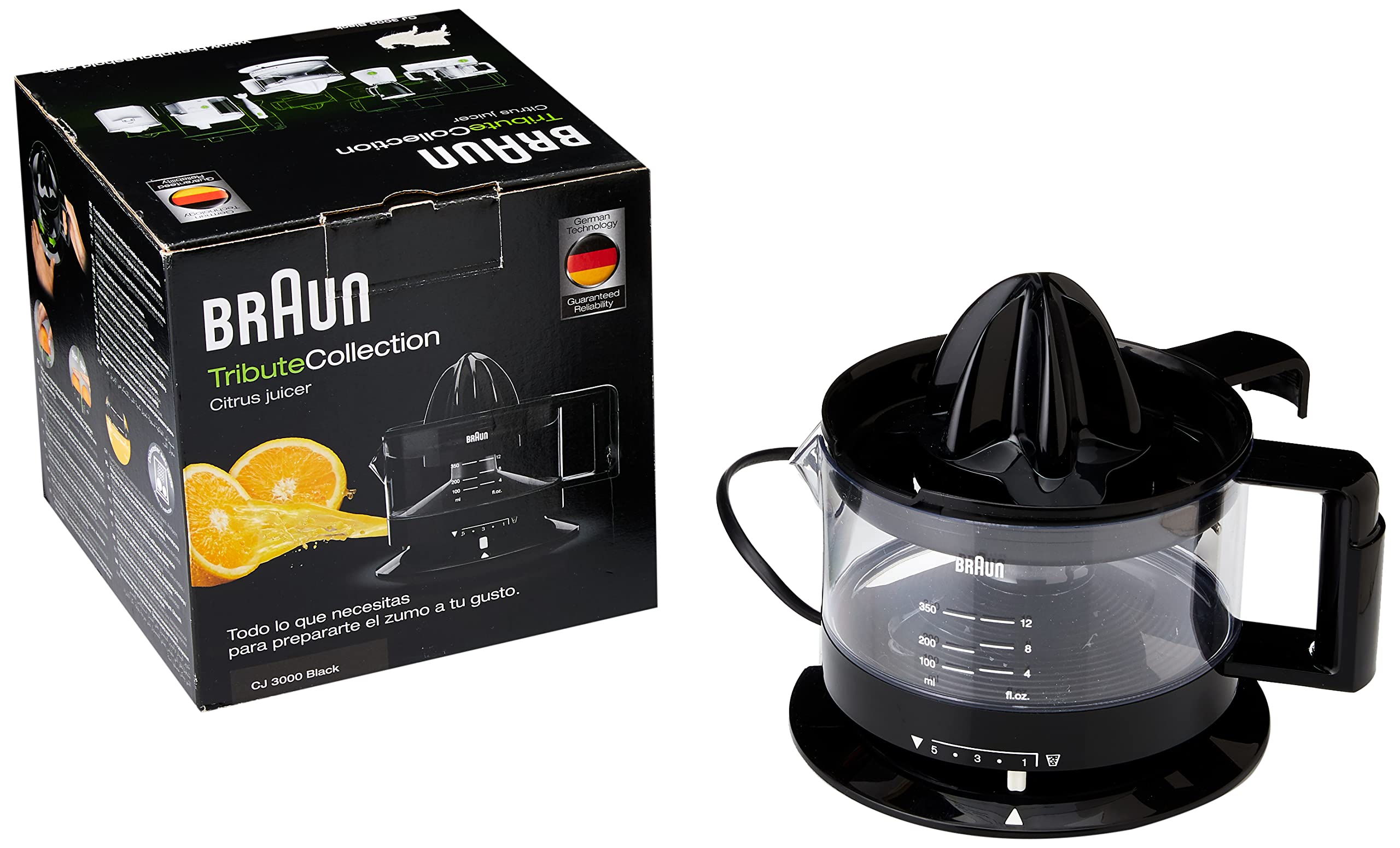 Electric Juicer Braun 0X22611010 20W 0,35 L Black 20 W