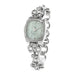 ChronoTech Women's Quartz Watch with Stainless Steel Strap, Silver, 18 (Model: CT7105LS-18M