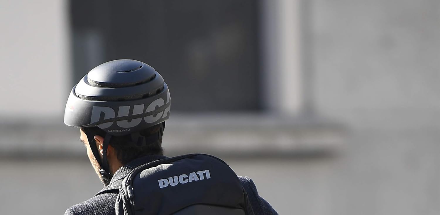 Ducati Urban Hard Helmet, Magnetic Closure