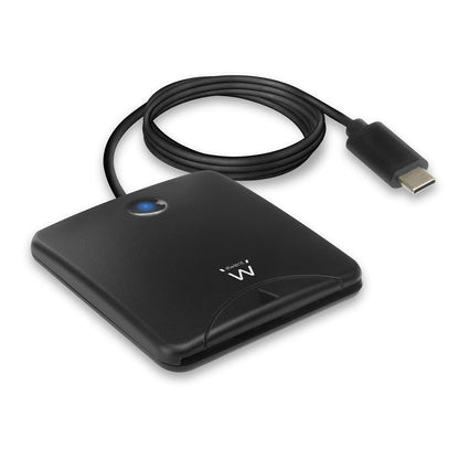Ewent EW1055 Smart Card Reader USB-C Smart Card Reader USB Type C, CNS and TNS USB C Reader